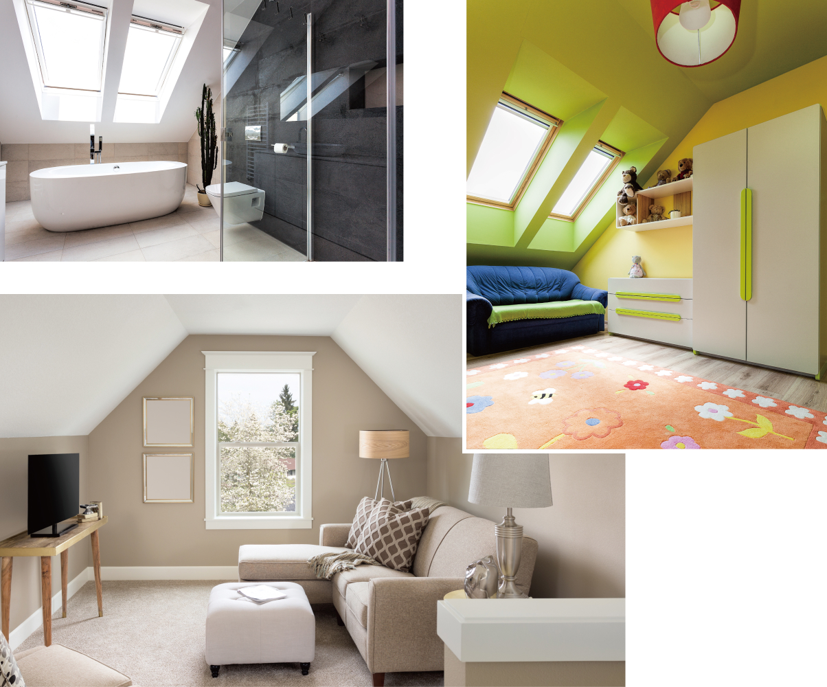 ブリリアントホームのデザイン「屋根裏部屋」のイメージ画像