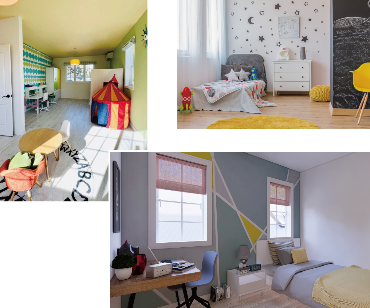 ブリリアントホームのデザイン「子ども部屋」のイメージ画像
