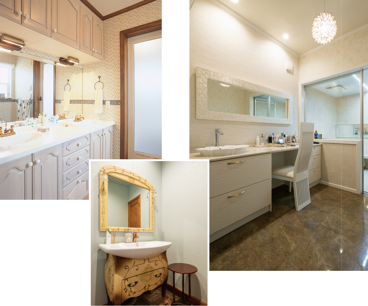 ブリリアントホームのデザイン「洗面化粧台」のイメージ画像